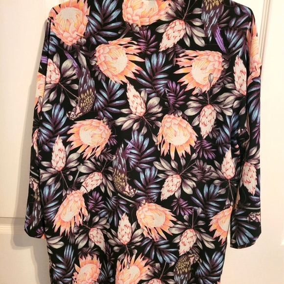 🎀H&M oversized floral cardigan - Picture 3 of 3